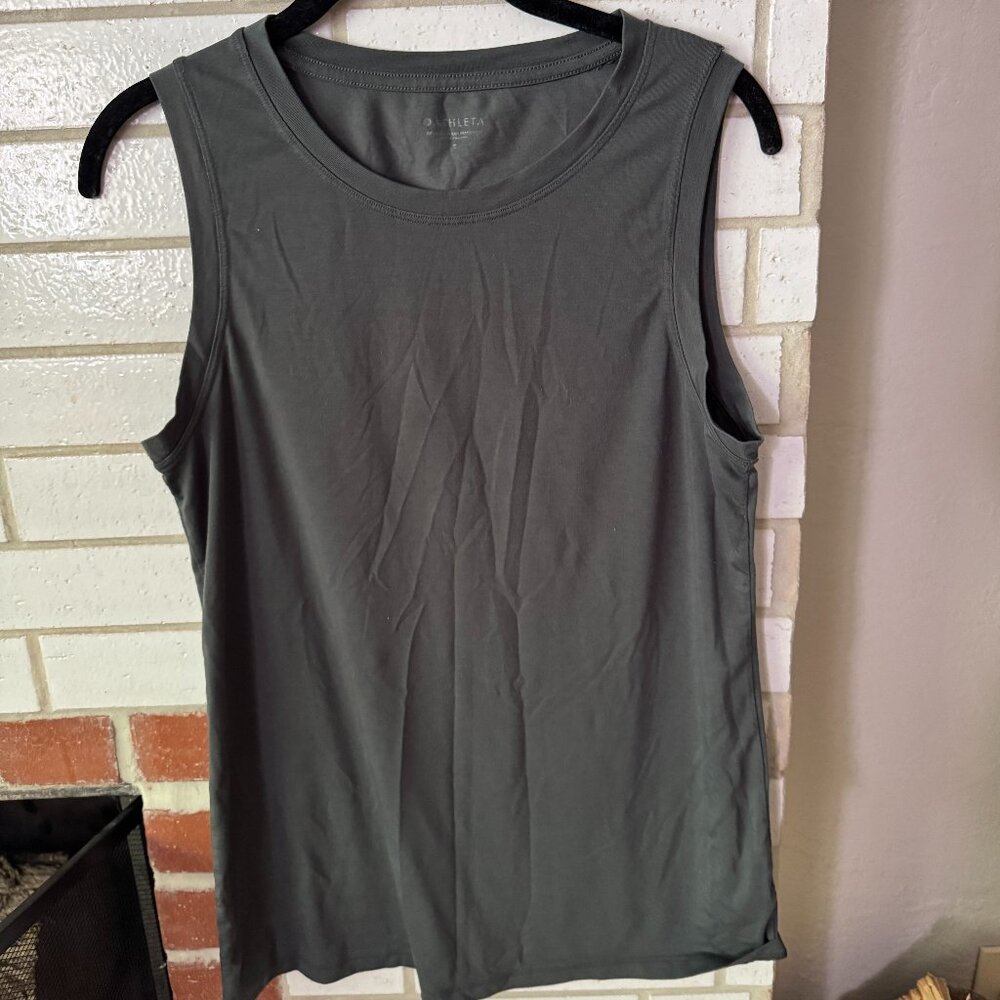 Athleta Vital Tank 2.0 Tops - Slate Gray(S)